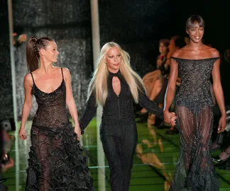 Every Time '90s Supermodels Went Nearly Naked for Fashion | ELLE