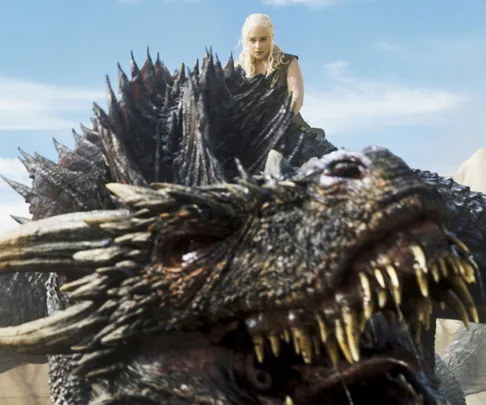 game of thrones three headed dragon