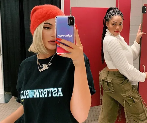 Kylie Jenner and Jordyn Woods.