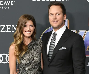 avengers endgame red carpet chris pratt katherine schwarznegger