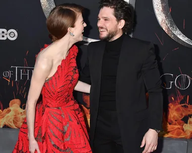 Kit Harington Rose Leslie At The Game Of Thrones Season 8 Premiere