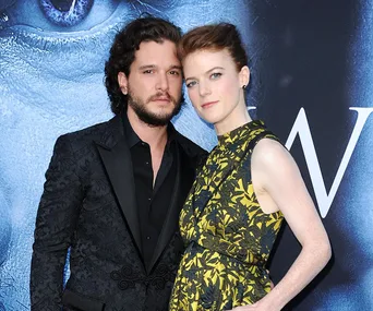 Kit Harington and Rose Leslie