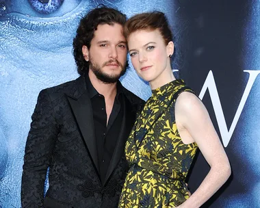 Kit Harington and Rose Leslie