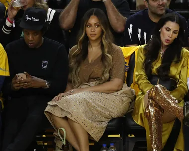 Beyoncé Jay-Z Nicole Curran NBA