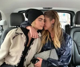 Cara Delevingne and Ashley Benson.