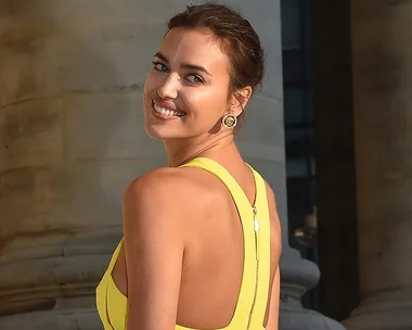 irina-shayk-yellow-dress