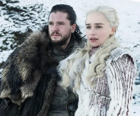 Game Of Thrones' Jon Snow and Daenerys Targaryen.