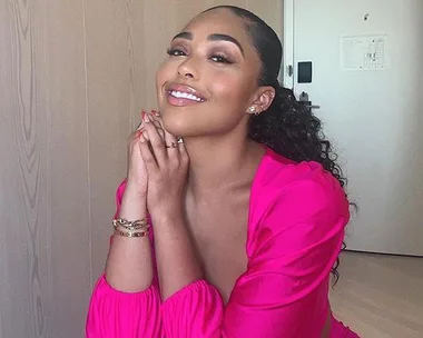 Jordyn Woods.