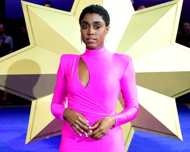 Lashana Lynch at the Captain Marvel European premiere.