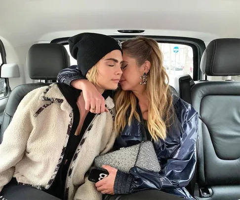 Cara Delevingne and Ashley Benson.