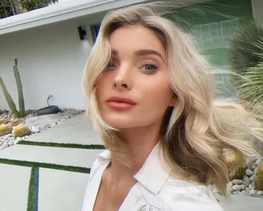 Elsa Hosk hair.