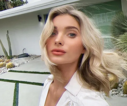 Elsa Hosk hair.