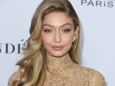 gigi hadid blonde hair sombre