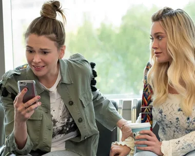 Liza and Kelsey from Younger. 