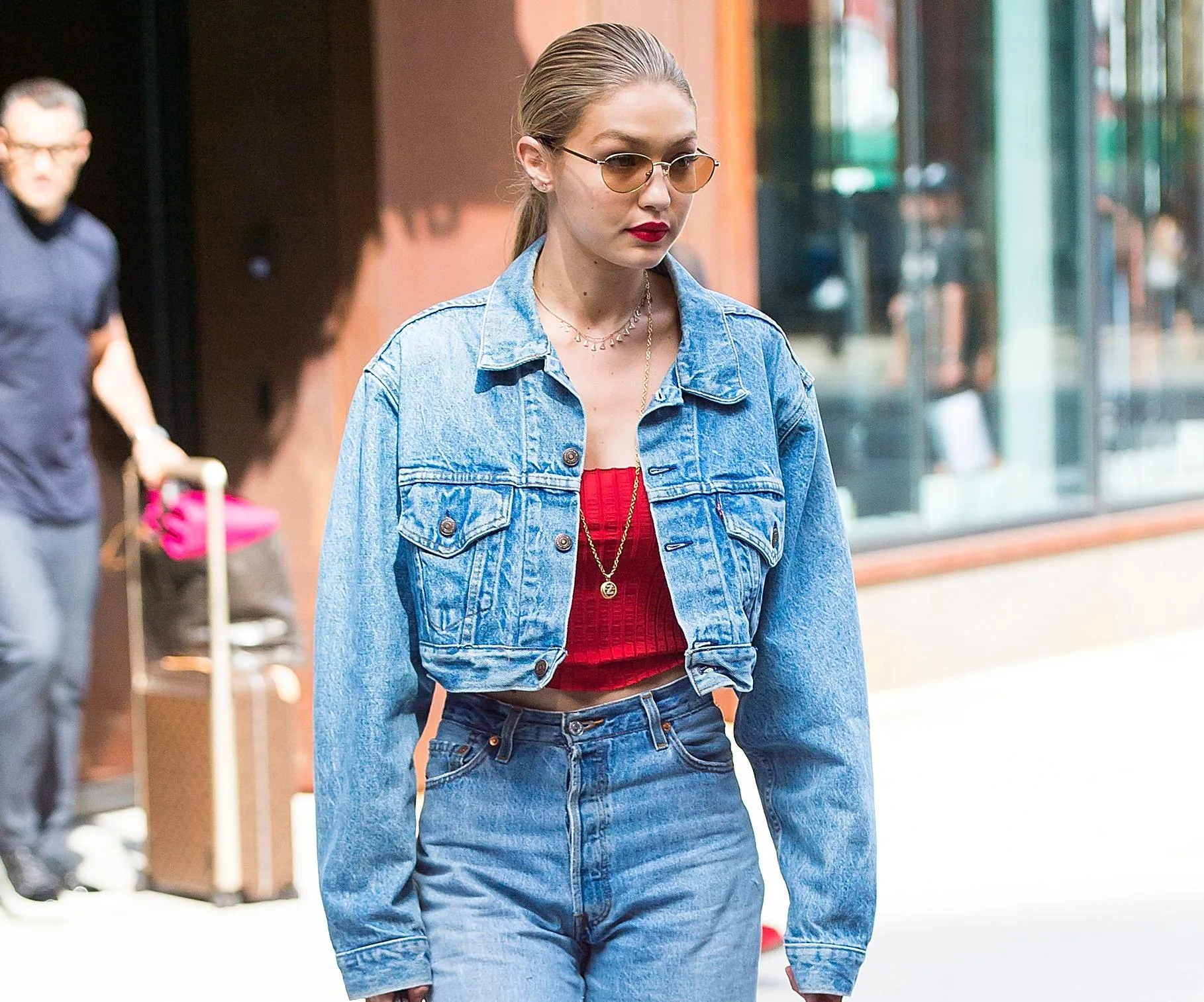 Every Time Gigi Hadid Wore The Denim 'Canadian Tuxedo'