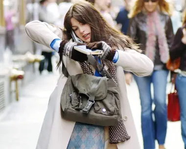 Andy Sachs played by Anne Hathaway in The Devil Wears Prada.