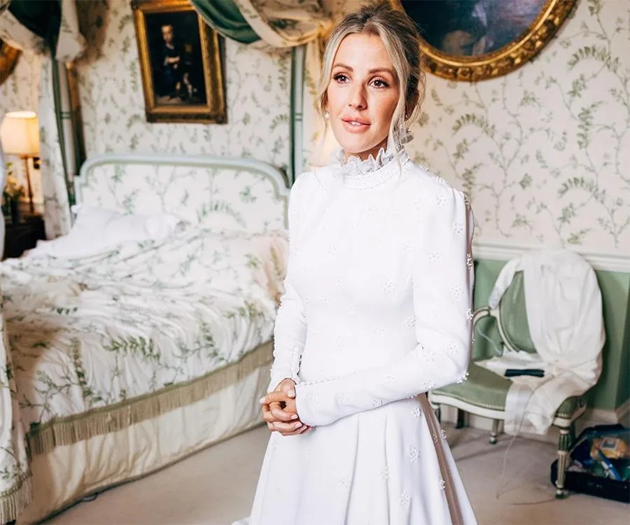 Ellie Goulding Had A Stunning Second Wedding Dress