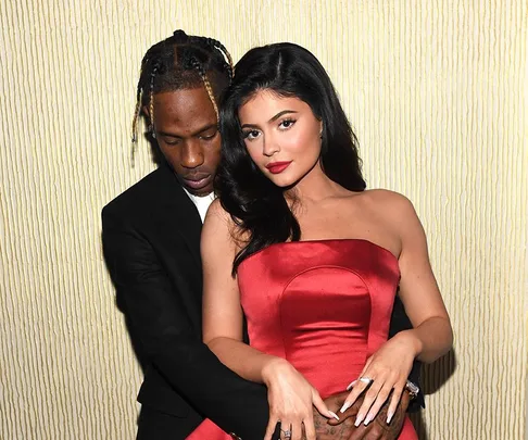 Kylie Jenner and Travis Scott.