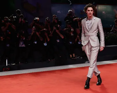 Timothee Chalamet Venice Film Festival 2019