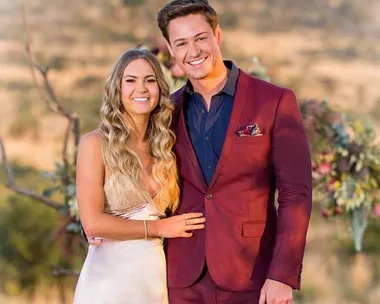 Chelsie and Matt from 'The Bachelor' Australia 2019.