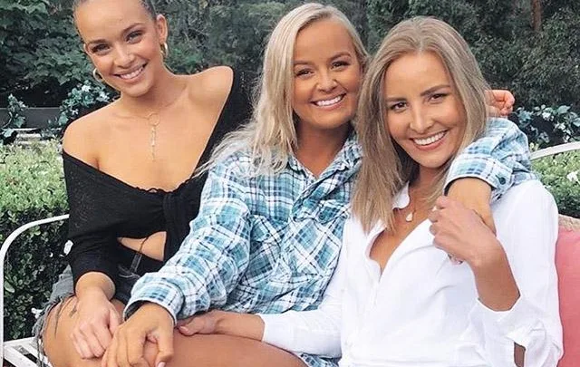 Abbie, Elly and Kristen from The Bachelor Australia.