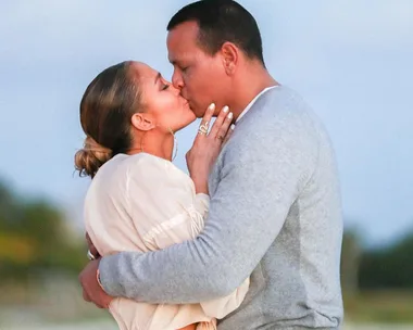 Jennifer Lopez and Alex Rodriguez. 