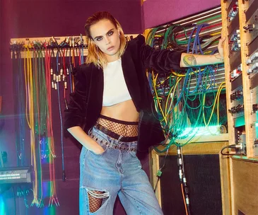 Cara Delevingne for Nasty Gal.