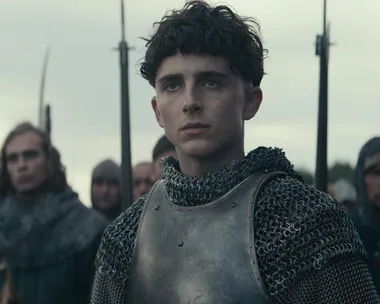 Timothée Chalamet in The King