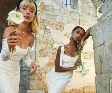 Reformation wedding dresses.