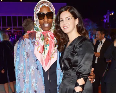 Lana del Rey and ASAP Rocky.