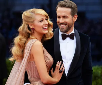 Blake Lively and Ryan Reynolds.