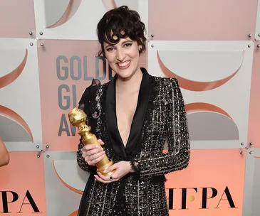 Phoebe Waller-Bridge at the 2020 Golden Globe Awards. 