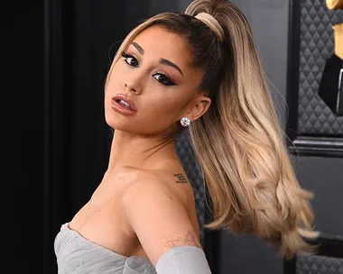 Ariana Grande Shares A Rare Look At Her Natural Curly Hair