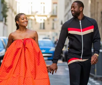 Gabrielle Union and Dwyane Wade.