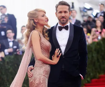 Blake Lively and Ryan Reynolds.