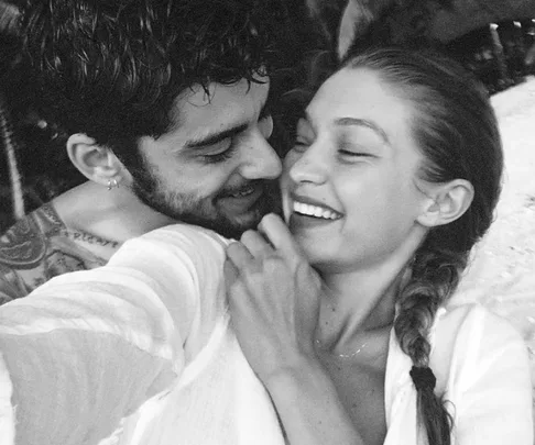 Gigi Hadid and Zayn Malik.