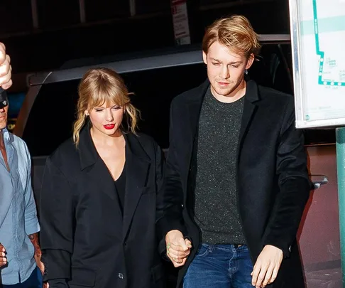 Taylor Swift and Joe Alwyn.