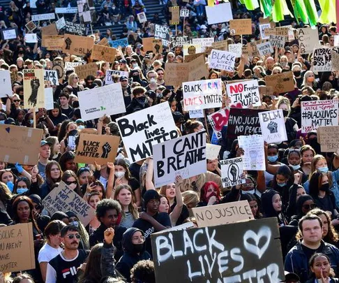Black Lives Matter protest.