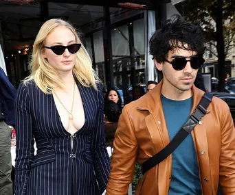 Sophie Turner and Joe Jonas. 