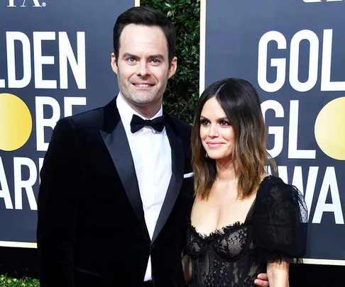 Bill Hader and Rachel Bilson.