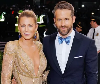 Blake Lively and Ryan Reynolds.