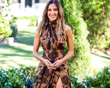 Irena Srbniovska in 'The Bachelor' Australia 2020 finale.