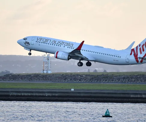 Sydney Airport March 2020.