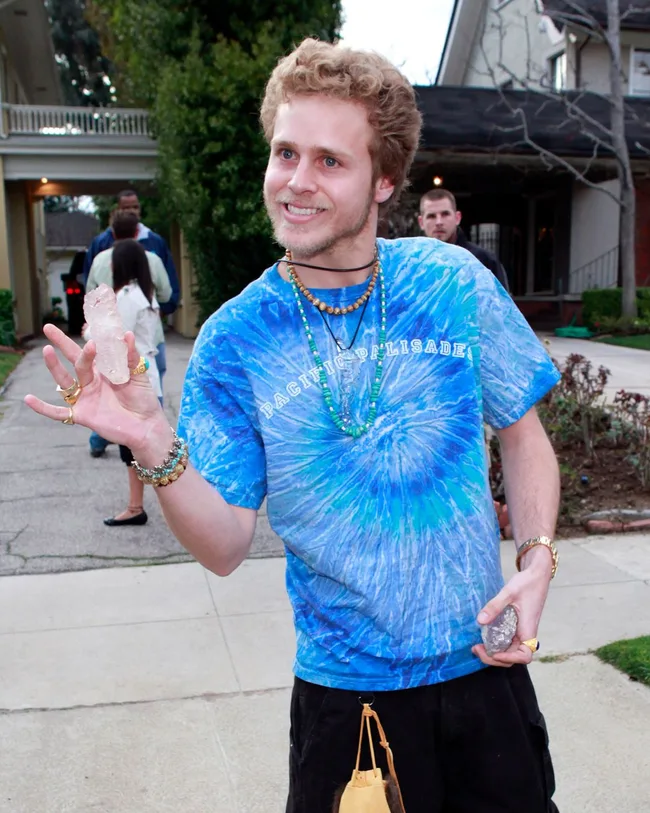 celebrity witches spencer pratt practices witchcraft and is a wizard with crystals