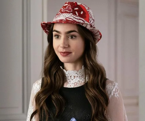 Emily In Paris' Lily Collins reveals Emily's real age.