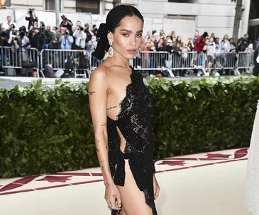 Zoe Kravitz at the Met Gala.