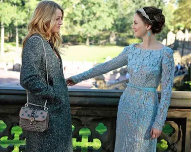 Blair and Serena in the Gossip Girl Series Finale.