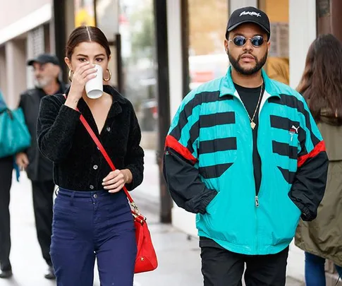 Selena Gomez and The Weeknd