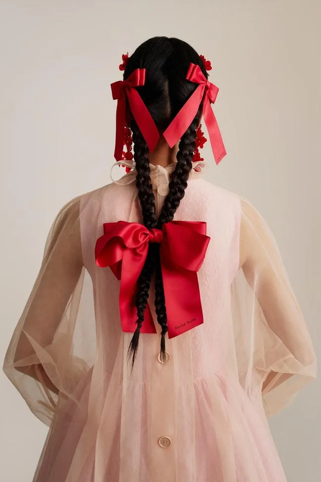 simone rocha h&m pink dress Every Look We Love From Simone Rocha X H&M