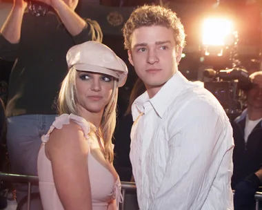 Britney Spears and Justin Timberlake. 